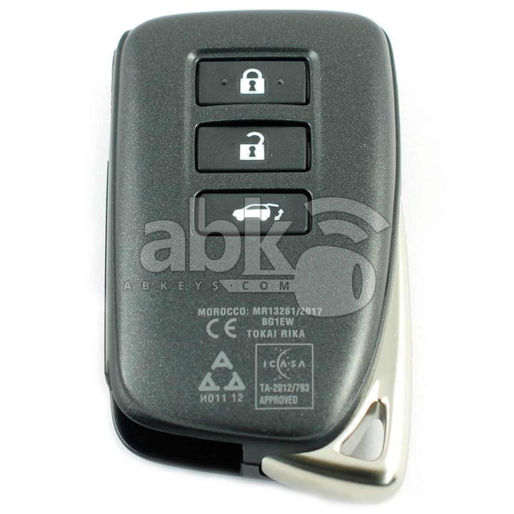 Genuine Lexus LX450 LX460 LX570 NX200 2015+ Smart Key 3Buttons 89904-78591 433MHz BG1EW P1 A8 -