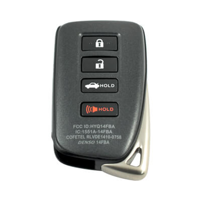 Genuine Lexus IS RC 2014+ Smart Key 4Buttons 89904-53610 315MHz HYQ14FBA P1 A8 - ABK-4427 -