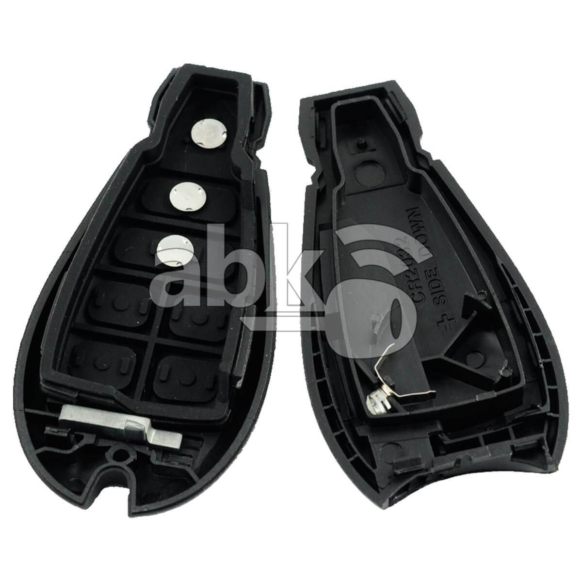 Jeep Chrysler Dodge Fobik 2010+ Remote Control Cover 3Buttons IYZ-C01C - ABK-4453 - ABKEYS.COM