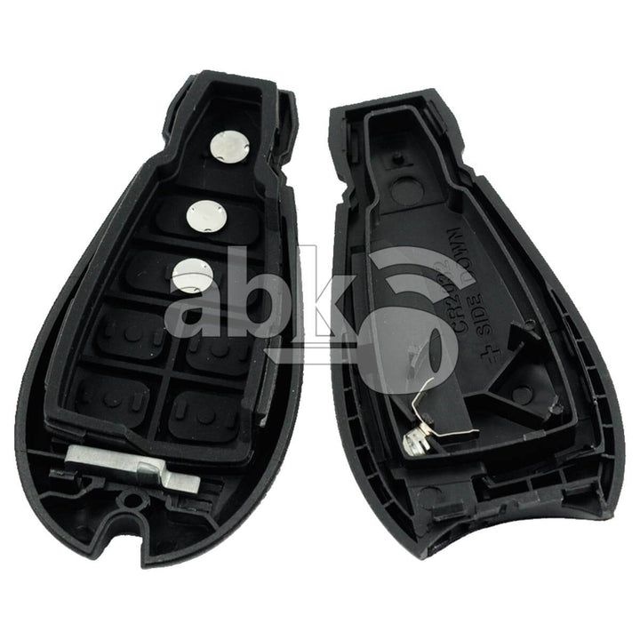 Jeep Chrysler Dodge Fobik 2010+ Remote Control Cover 3Buttons IYZ-C01C - ABK-4453 - ABKEYS.COM