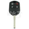 Ford Fiesta 2015+ Key Head Remote Cover 4Buttons HU101 - ABK-4454 - ABKEYS.COM