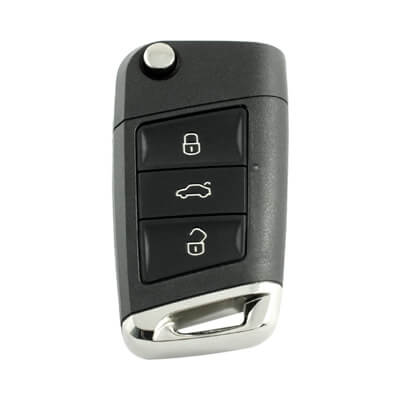 Volkswagen Flip Remote Cover, 3Buttons Convert To MQB Style, HU66