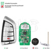 Autel Universal Smart Key 4Buttons Bmw Style IKEYBW004AL - ABK-4478-IKEYBW004AL - ABKEYS.COM