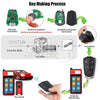 Autel Universal Smart Key 4Buttons Cadillac Style IKEYGM004AL - ABK-4478-IKEYGM004AL - ABKEYS.COM