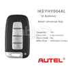 Autel Universal Smart Key 4Buttons Hyundai Style IKEYHY004AL - ABK-4478-IKEYHY004AL - ABKEYS.COM