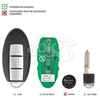 Autel Universal Smart Key 3Buttons Nissan Style IKEYNS003AL - ABK-4478-IKEYNS003AL - ABKEYS.COM