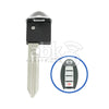 Nissan Infiniti 2007+ Smart Key Blade H0564-1VK0A PCF7936 NSN14 - ABK-447 - ABKEYS.COM