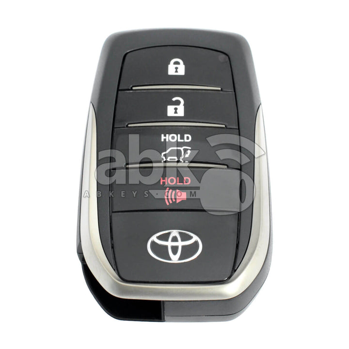 Genuine Toyota Land Cruiser 2016+ Smart Key 4Buttons 89904-60M80 315MHz HYQ14FBA P1 A8 - ABK-4482 -