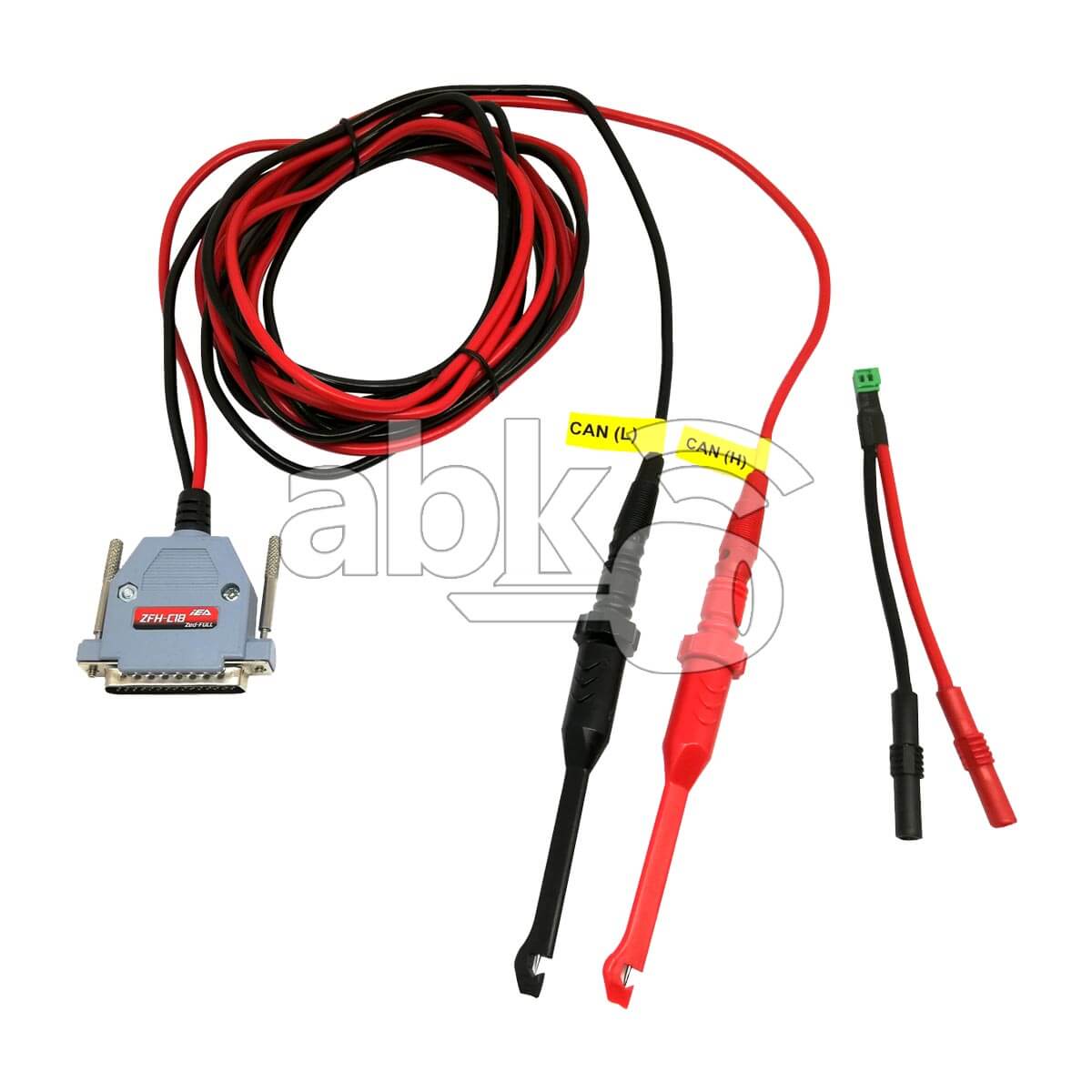 Zed Full C18 Cable For Jeep   Chrysler   Dodge RF RFHUB 2018+ Key Programming Cable ZFH C18  