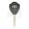 Toyota 2006+ Key Head Remote Cover 4Buttons TOY43 - ABK-448 - ABKEYS.COM