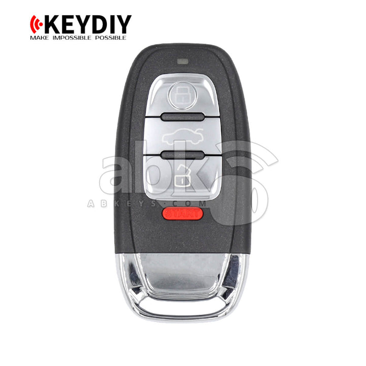 KeyDiy KD Universal Smart key ZB Series Audi Type With 4Buttons ZB01-4 - ABK-4499-ZB01-4 -