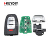 KeyDiy KD Universal Smart key ZB Series Audi Type With 4Buttons ZB01-4 - ABK-4499-ZB01-4 -