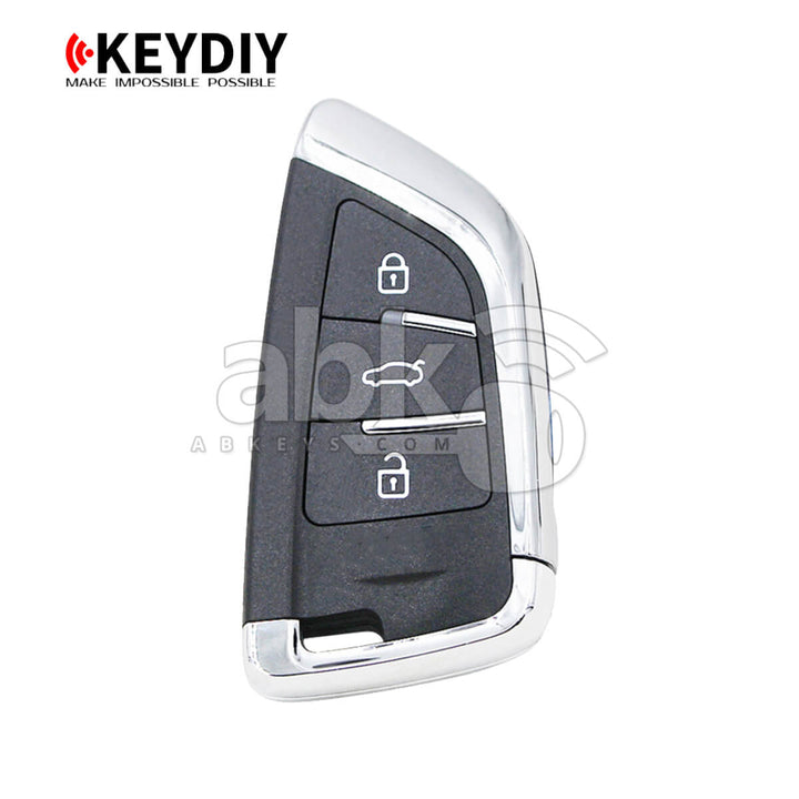 KeyDiy KD Universal Smart key ZB Series Bmw Type With 3Buttons ZB02-3 - ABK-4499-ZB02-3 - ABKEYS.COM