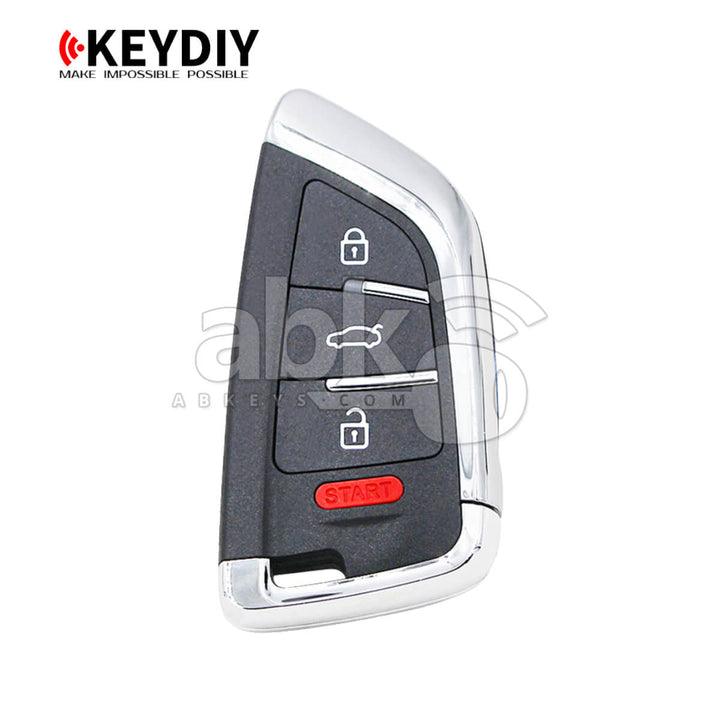KeyDiy KD Universal Smart key ZB Series Bmw Type With 4Buttons ZB02-4 - ABK-4499-ZB02-4 - ABKEYS.COM