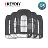 KeyDiy KD Universal Smart key ZB Series Hyundai Type With 3Buttons ZB04-3 5Pcs Bundle -