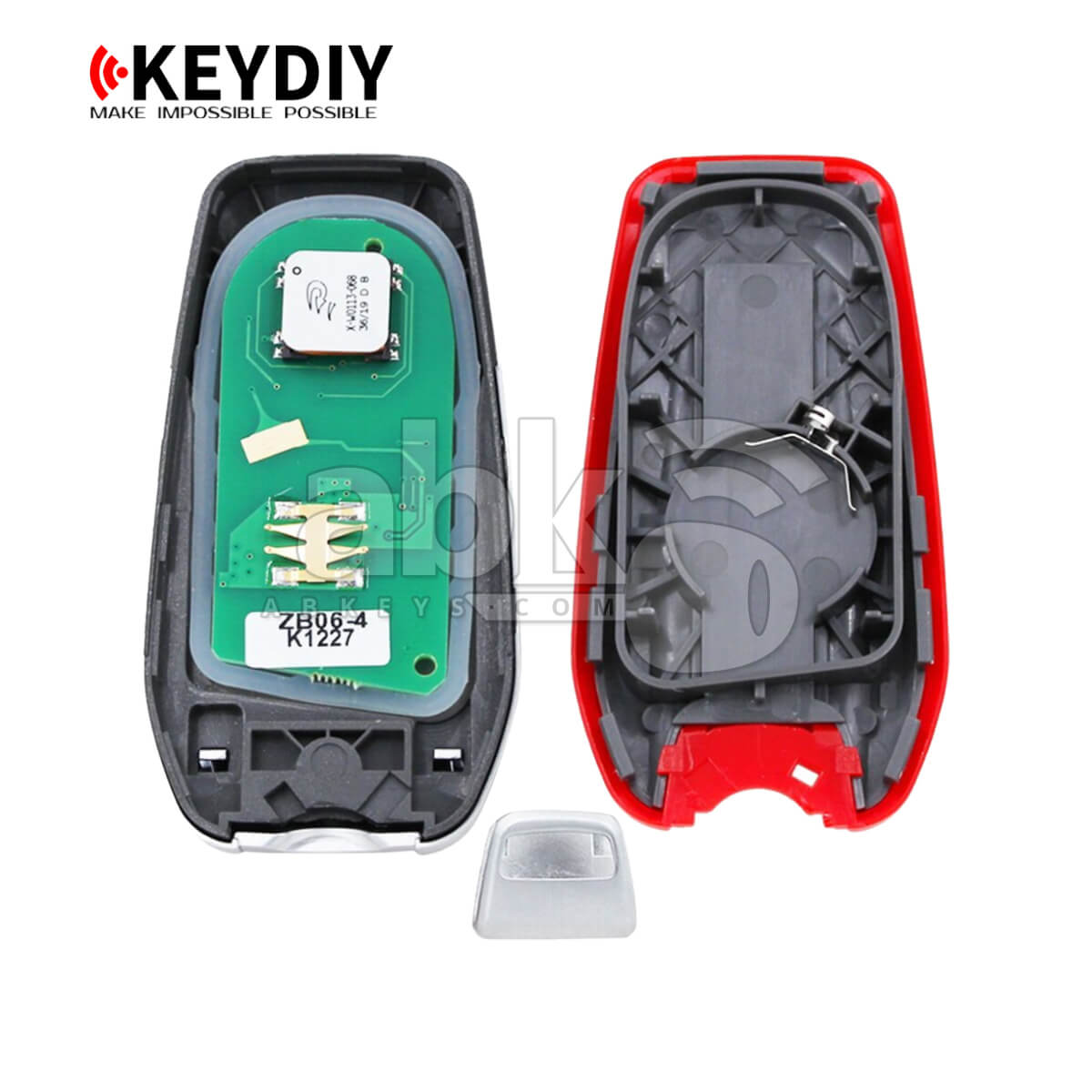 KeyDiy KD Universal Smart key ZB Series Alfa Romeo Type With 4Buttons ZB06   ABK 4499 ZB06  