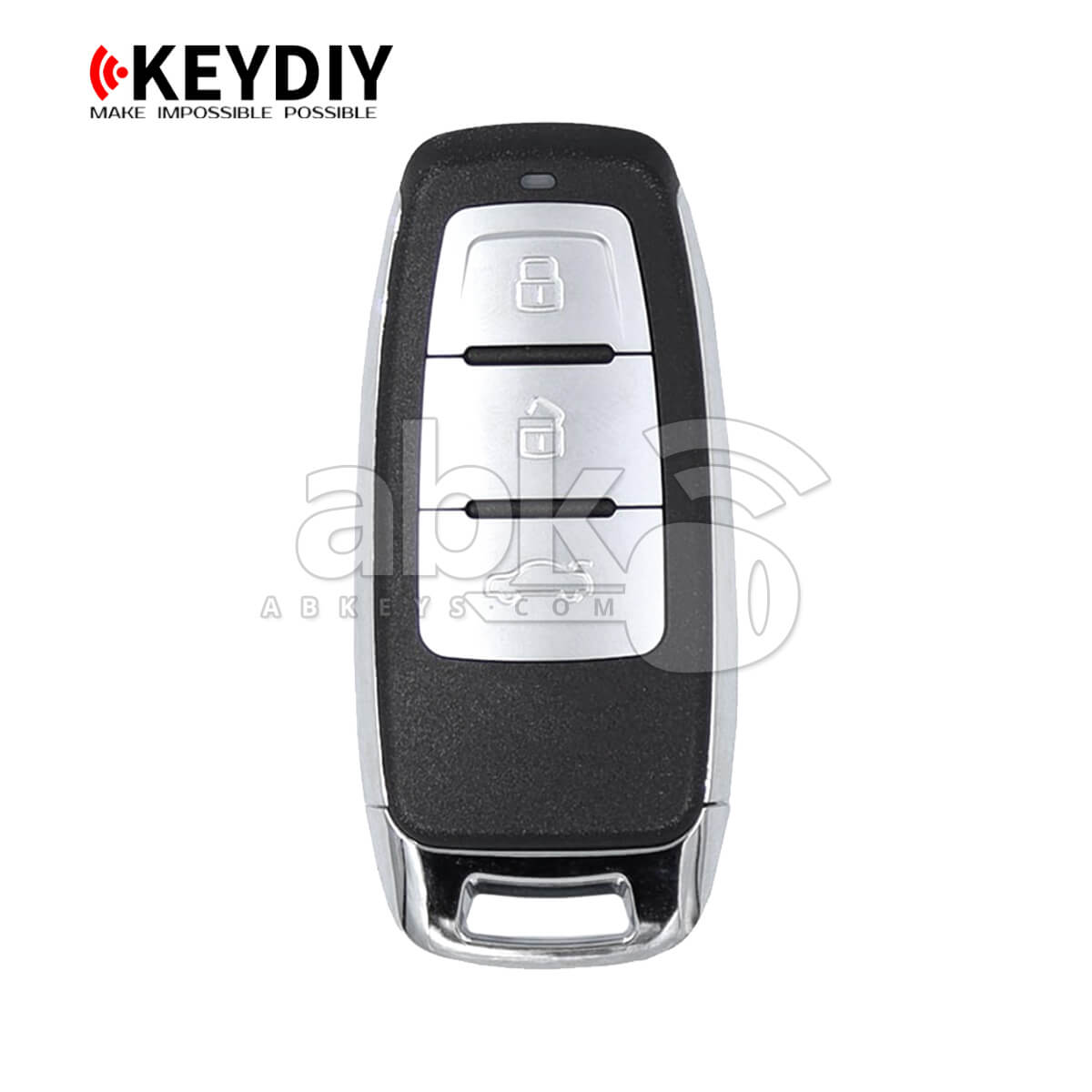 KeyDiy KD Universal Smart key ZB Series Audi Type With 3Buttons ZB08 3   ABK 4499 ZB08 3  
