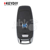 KeyDiy KD Universal Smart key ZB Series Audi Type With 3Buttons ZB08-3 - ABK-4499-ZB08-3 -