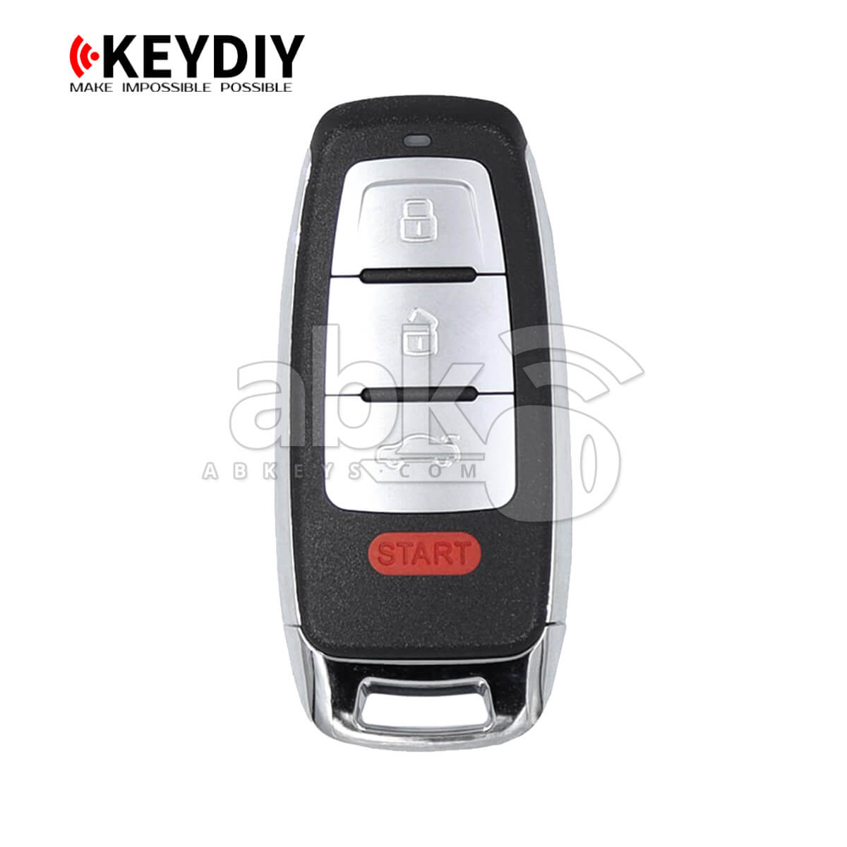 KeyDiy KD Universal Smart key ZB Series Audi Type With 4Buttons ZB08 4   ABK 4499 ZB08 4  