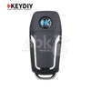 KeyDiy KD Universal Smart key ZB Series Ford Type With 3Buttons ZB12-3 - ABK-4499-ZB12-3 -