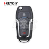 KeyDiy KD Universal Smart key ZB Series Ford Type With 4Buttons ZB12-4 - ABK-4499-ZB12-4 -