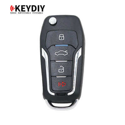 KeyDiy KD Universal Smart key ZB Series Ford Type With 4Buttons ZB12-4
