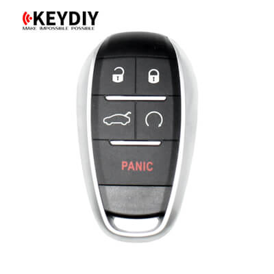 KeyDiy KD Clé Intelligente Universelle Série ZB Type Alfa Romeo Avec 5Boutons ZB16