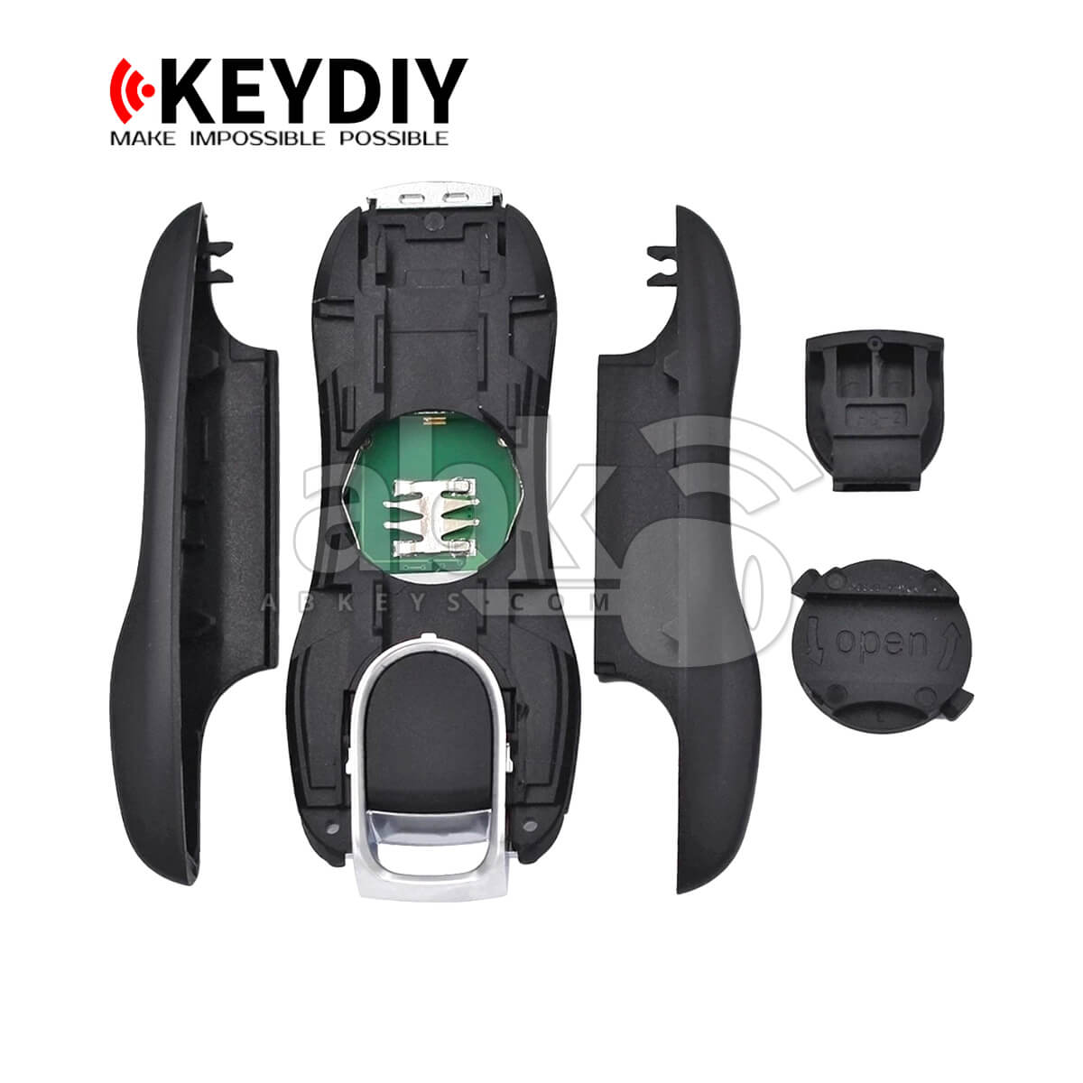 KeyDiy KD Universal Smart key ZB Series Porsche Type With 3Buttons ZB19 - ABK-4499-ZB19 - ABKEYS.COM