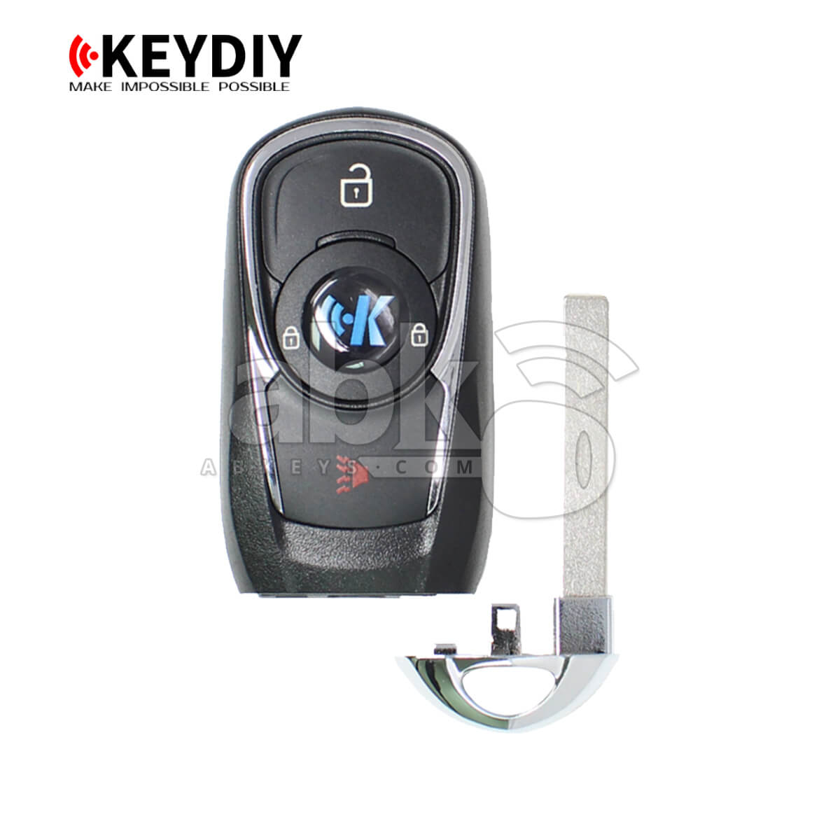 KeyDiy KD Universal Smart key ZB Series Buick Type With 3Buttons ZB22-3 - ABK-4499-ZB22-3 -