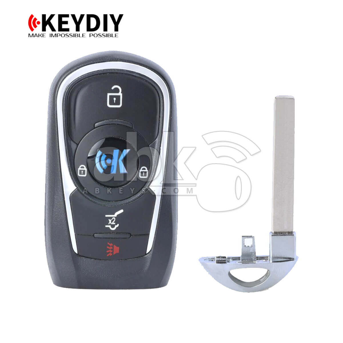 KeyDiy KD Universal Smart key ZB Series Buick Type With 4Buttons ZB22 4   ABK 4499 ZB22 4  