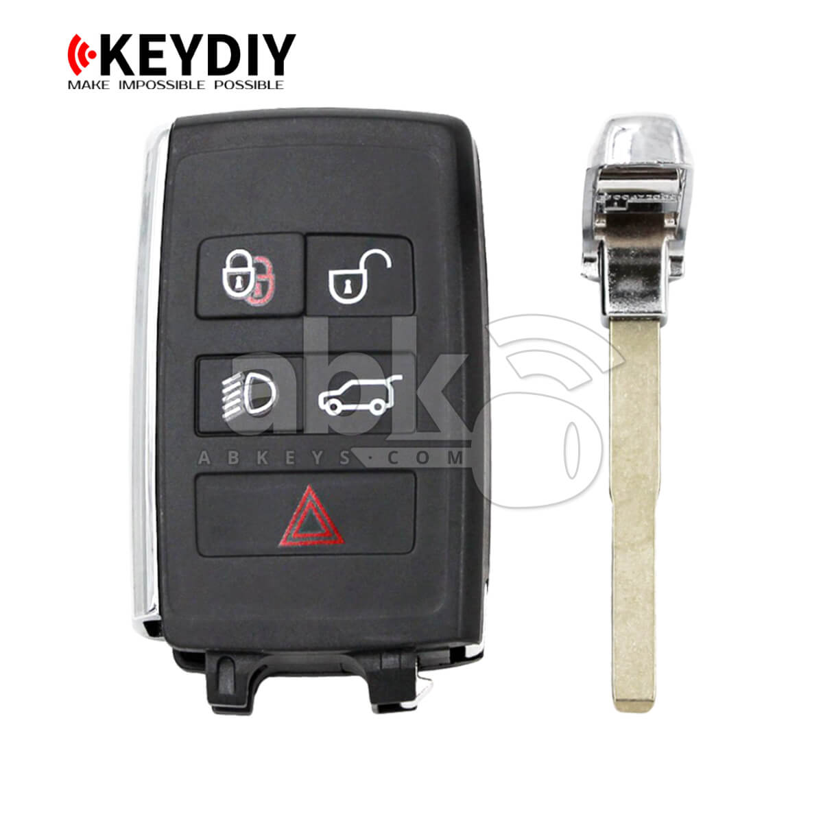 KeyDiy KD Universal Smart key ZB Series Land Rover Type With 5Buttons ZB24   ABK 4499 ZB24  