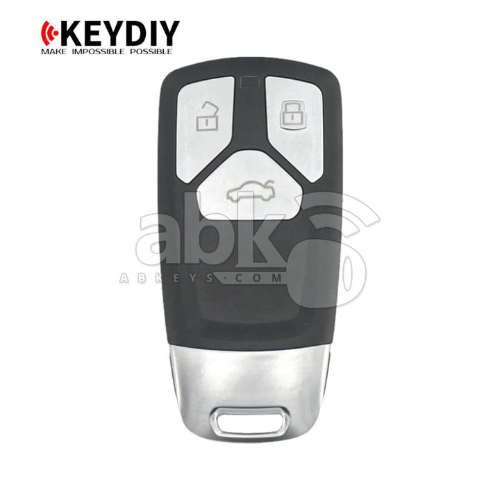 KeyDiy KD Universal Smart key ZB Series Audi Type With 3Buttons ZB26-3 - ABK-4499-ZB26-3 -