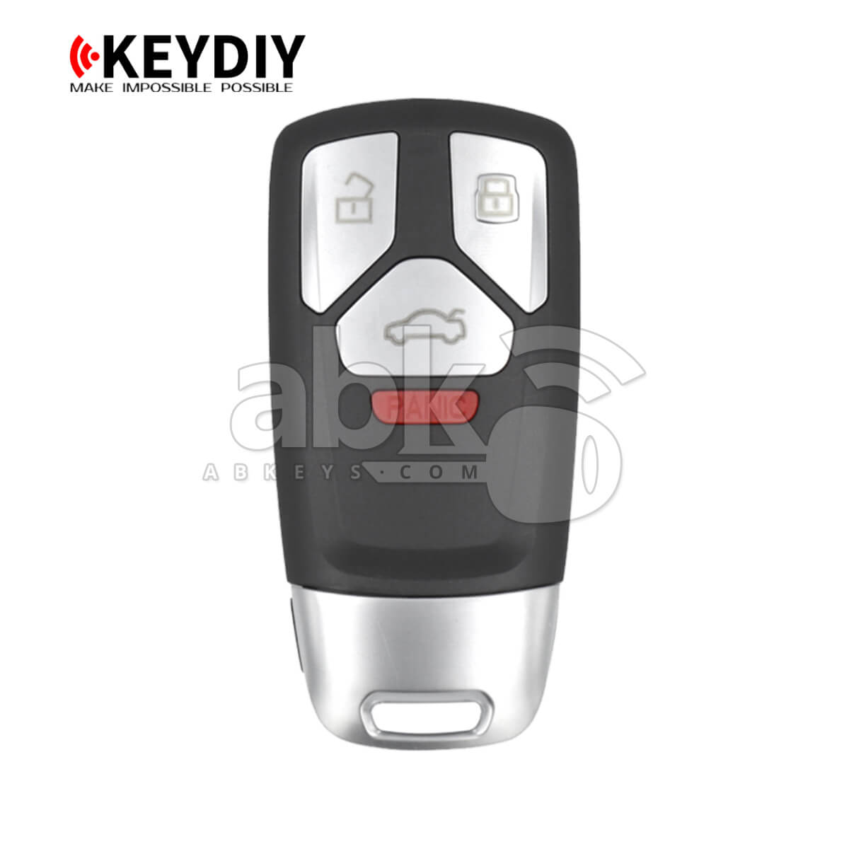 KeyDiy KD Universal Smart key ZB Series Audi Type With 4Buttons ZB26-4 - ABK-4499-ZB26-4 -