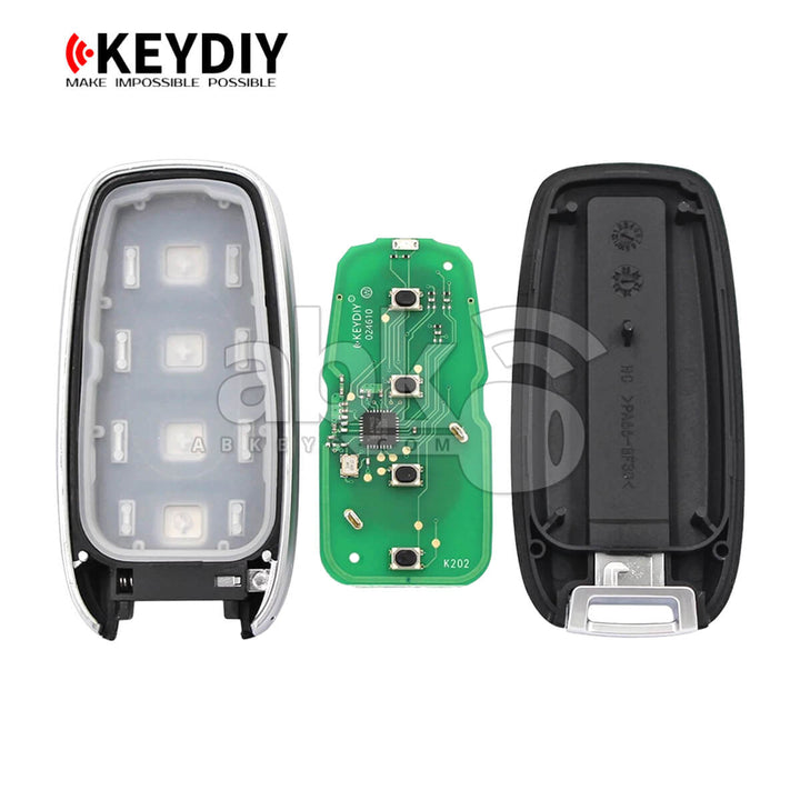 KeyDiy KD Universal Smart key ZB Series Chrysler Type With 4Buttons ZB27 - ABK-4499-ZB27 -