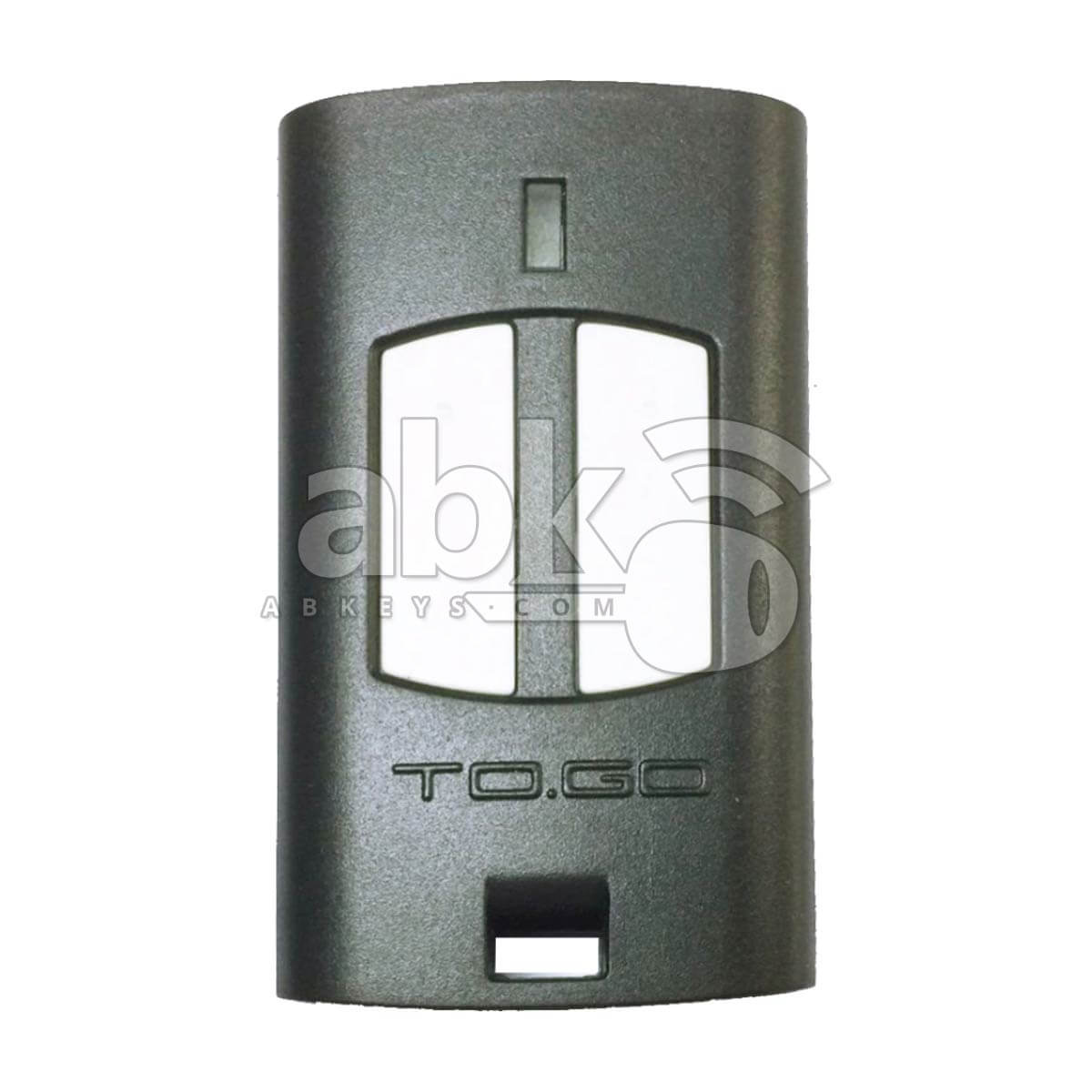 Beninca To Go 2WV Remote Control 2Buttons 433MHz Rolling Code - ABK-45-02 - ABKEYS.COM