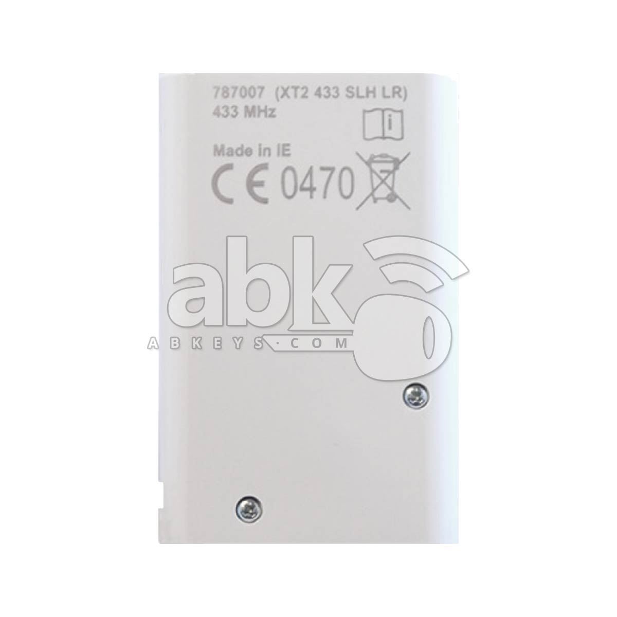 FAAC XT4 433LR Remote Control 4Buttons 433MHz Rolling Code XT4-433-LR - ABK-45-05 - ABKEYS.COM