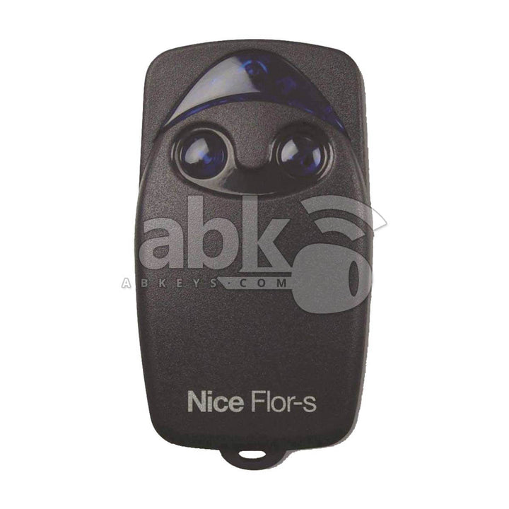 Nice Flo2r-s Remote Control 2Buttons 433MHz Rolling Code FLOR-S - ABK-45-07 - ABKEYS.COM