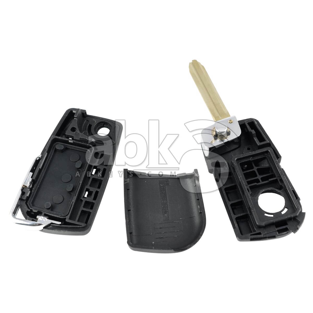 Toyota 2013+ Flip Remote Cover 3Buttons TOY43 - ABK-4511 - ABKEYS.COM