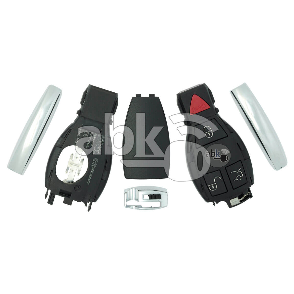 Mercedes Benz BGA BE 2007+ Smart Key Cover 4Buttons - ABK-4526 - ABKEYS.COM