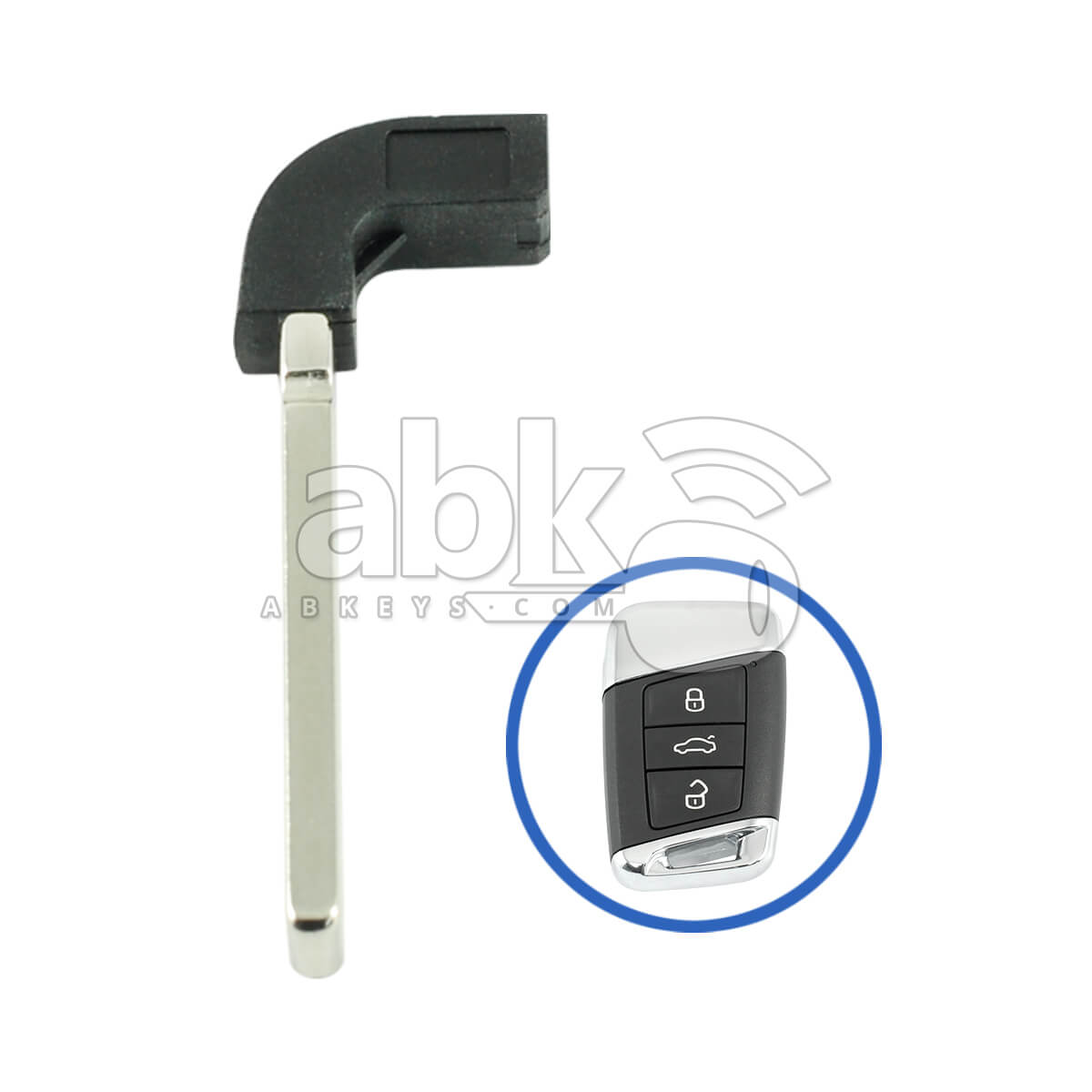 Volkswagen Passat 2015+ Smart Key Blade HU162   ABK 4531   ABKEYS