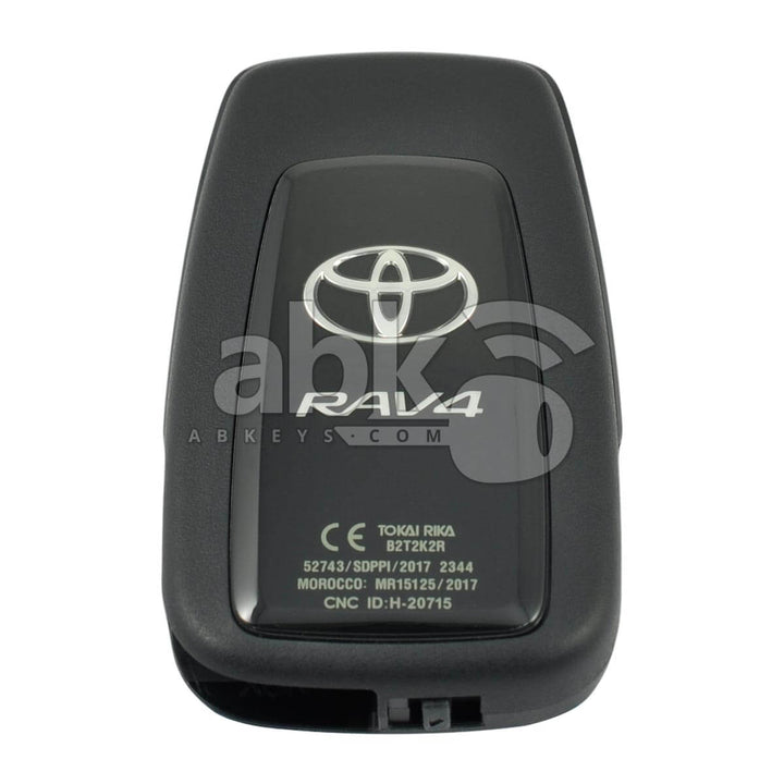 Genuine Toyota Rav4 2019+ Smart Key 3Buttons 8990H-42190 433MHz B2T2K2R P1 AA - ABK-4536 -