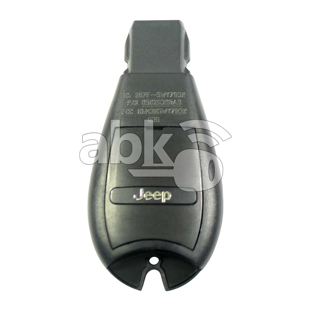 Genuine Jeep Grand Cherokee 2008+ Fobik Key 4Buttons 68066848AD 433MHz M3N5WY783X - ABK-453 -