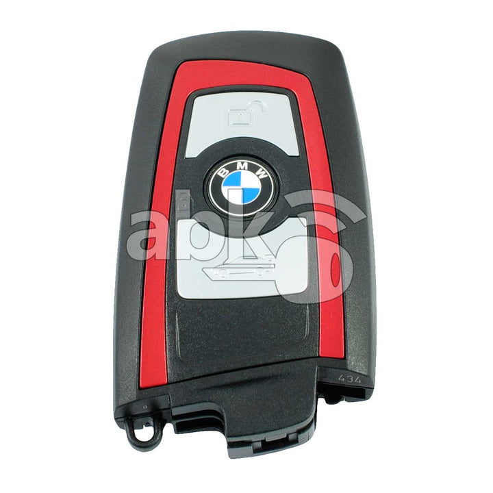 Bmw F Series 2009+ Smart Key Cover 3Buttons Red - ABK-4540 - ABKEYS.COM