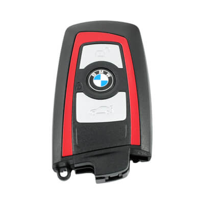 Bmw F Series 2009+ Smart Key Cover 3Buttons Red - ABK-4540 - ABKEYS.COM