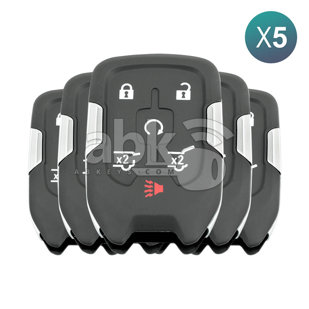 Chevrolet Tahoe Suburban Silverado 2015+ Smart Key 5Pcs Offer 6Buttons 13580802 315MHz HYQ1AA  