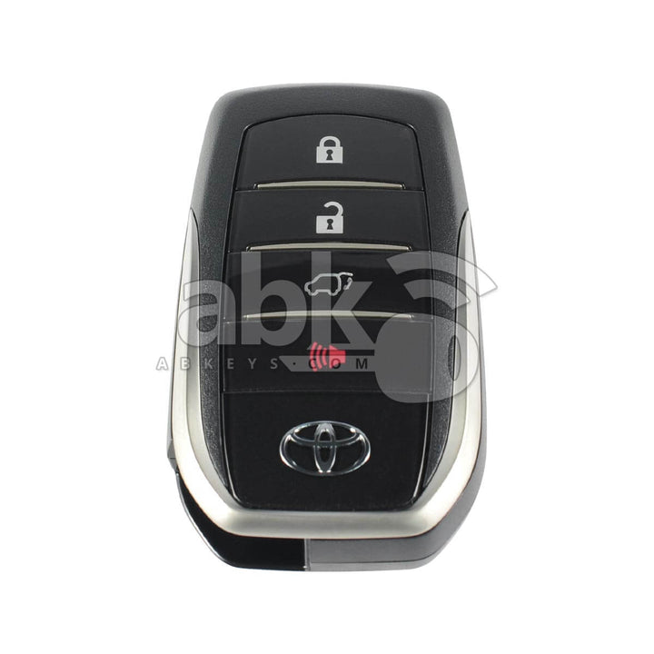 Genuine Toyota Land Cruiser 2016+ Smart Key 4Buttons 89904-60N20 433MHz BJ2EW P1 A8 - ABK-4584 -