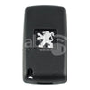 Peugeot 2003+ Flip Remote Cover 3Buttons With Battery Holder CE0536 VA2 - ABK-4606 - ABKEYS.COM