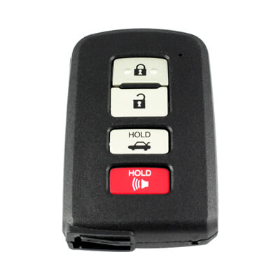 Чехол Смарт-Ключа Toyota Camry, Avalon, Corolla, RAV4, Highlander 2011+, 4Кнопки