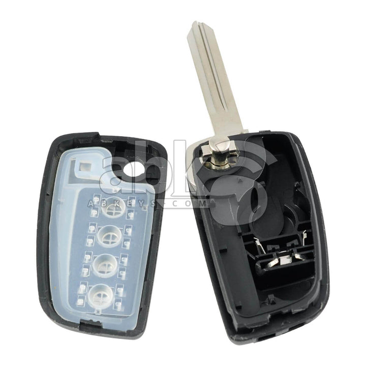 Nissan 2013+ Flip Remote Cover 4Buttons NSN14 - ABK-4614 - ABKEYS.COM