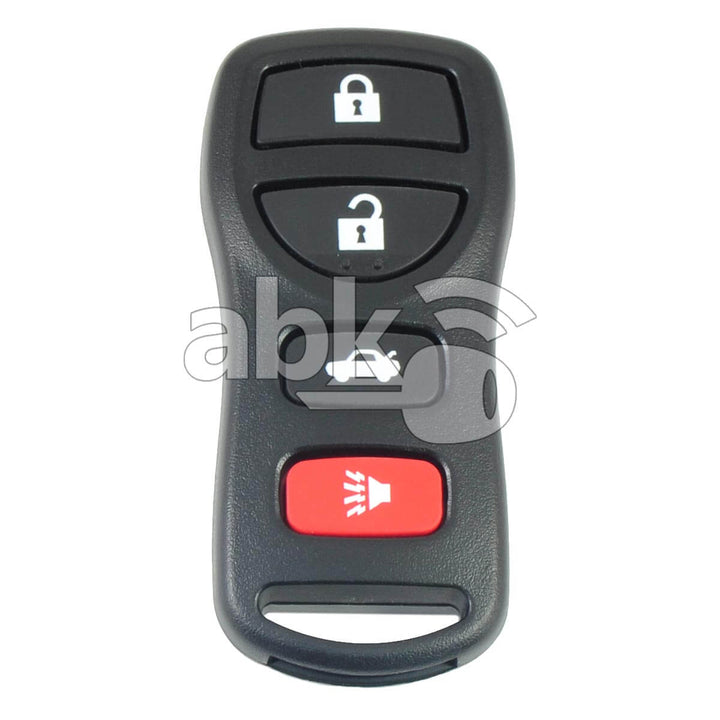 Genuine Nissan Altima 2003+ Remote Control 4Buttons 28268-9Y800 433MHz MSRA16 - ABK-461 - ABKEYS.COM